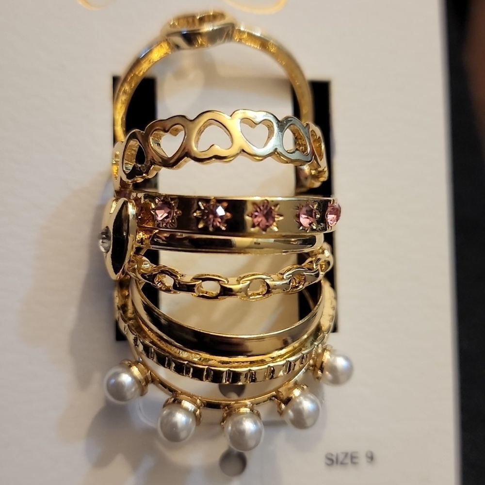 Jessica Simpson Ring Set - Picture 2 of 7